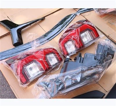 1 Set Facelift Body Kits For Hilux Revo Rocco 2015+ Converse To 2023 2024 GR Sports Include Bumper Headlights Grill Rare Lights best