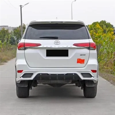 For Toyota Fortuner Legender Facelift Bodykit 2016 - 2020 Upgrade 2021Side Skirt Grille Head Light Fog Lamps Include best