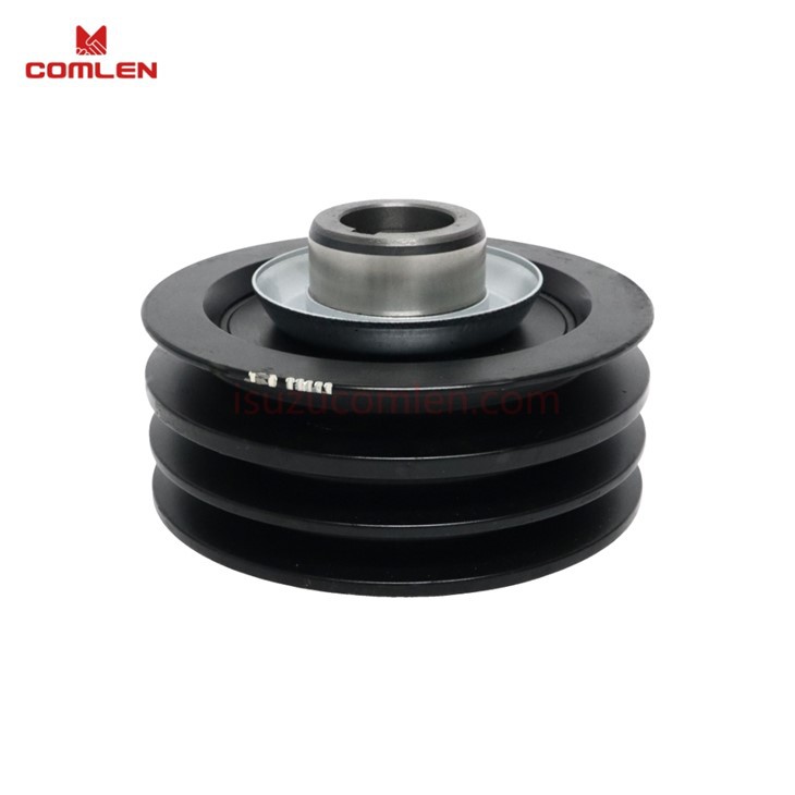 High quality Crankshaft Pulley (Harmonic Balancer) 3-Groove For ISUZU TFR55/G5/NKR55*T+ 8944548680 8-94454868-0