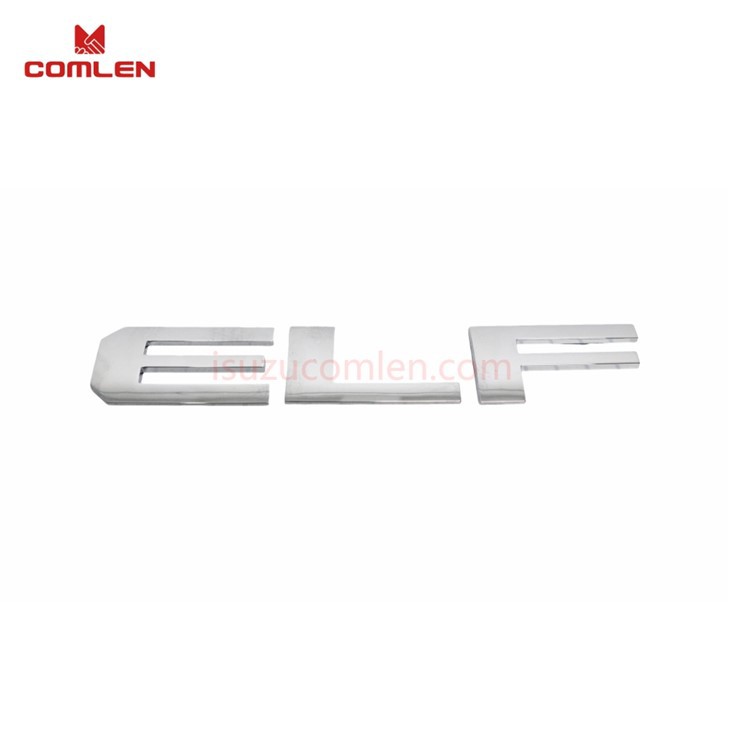 8980287410 Chromed ELF Emblem Mark For ISUZU 700P ELF NNR NPR NLS NHS NJR