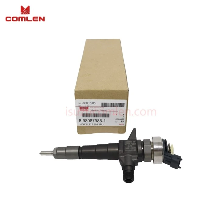 4JJ1 Fuel Injector For ISUZU NMR85 NLR NNR NPR NQR Truck Replacement OEM 0445120216 8980879851 8-98087985-1