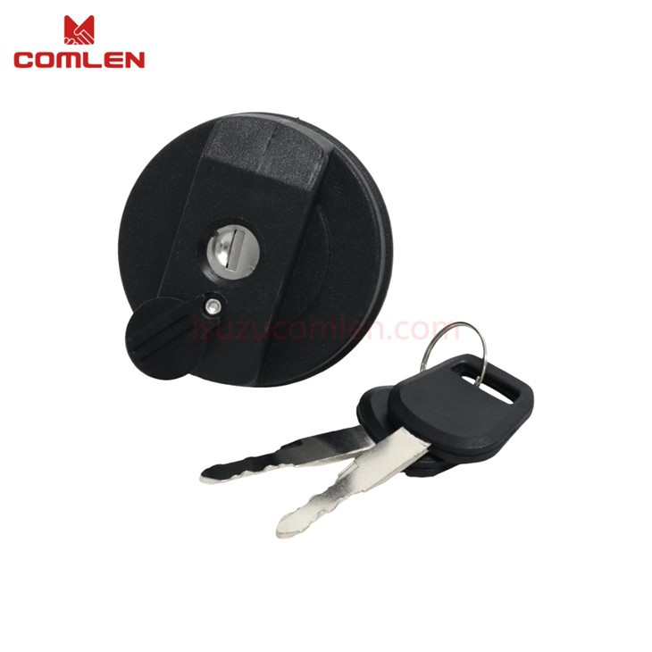 Fuel Tank Cap With Lock For 4KH1CN5LS Engine, Compatible With NKR55/NKR77G5 Models, OE Code: 1101200-N20PA、QB-1080