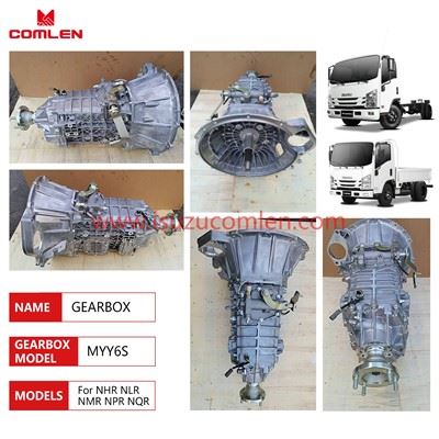 Aluminum MYY6S Gearbox Transmission Assembly For ISUZU NHR NLR NMR NPR NQR Trucks With 4HF1 4HG1 4HK1 4JJ1 Engine high quality