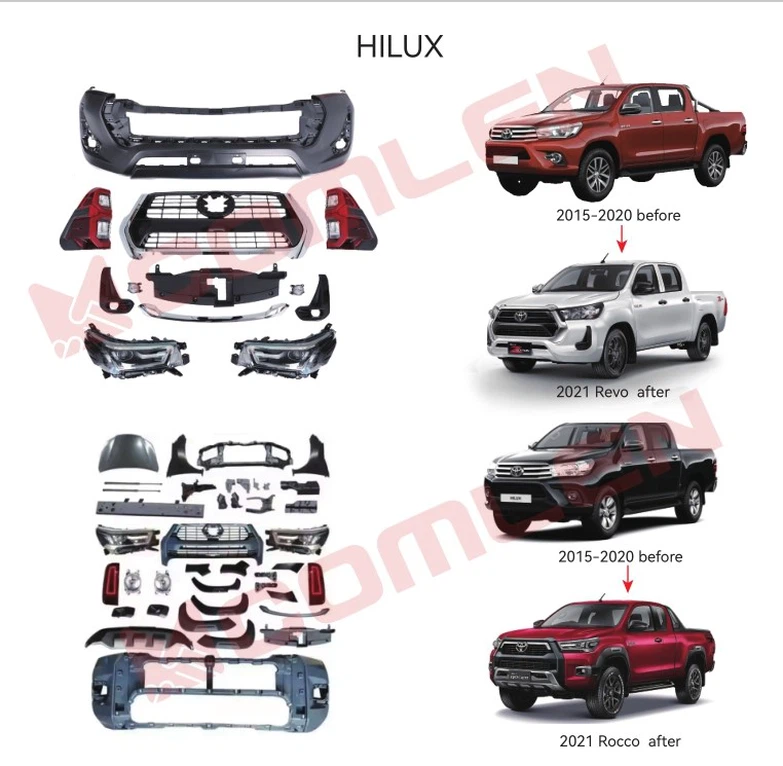 Hilux upgrade bodykits Hilux upgrade bodykits