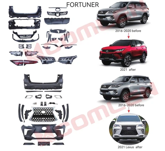 Fortuner Upgrade Bodykits Fortuner Upgrade Bodykits