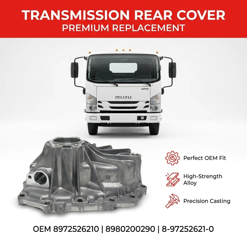 8972526210 8980200290 8980200252 MYY Transmission Rear Cover For ISUZU NPR NQR FM100 FM600G6