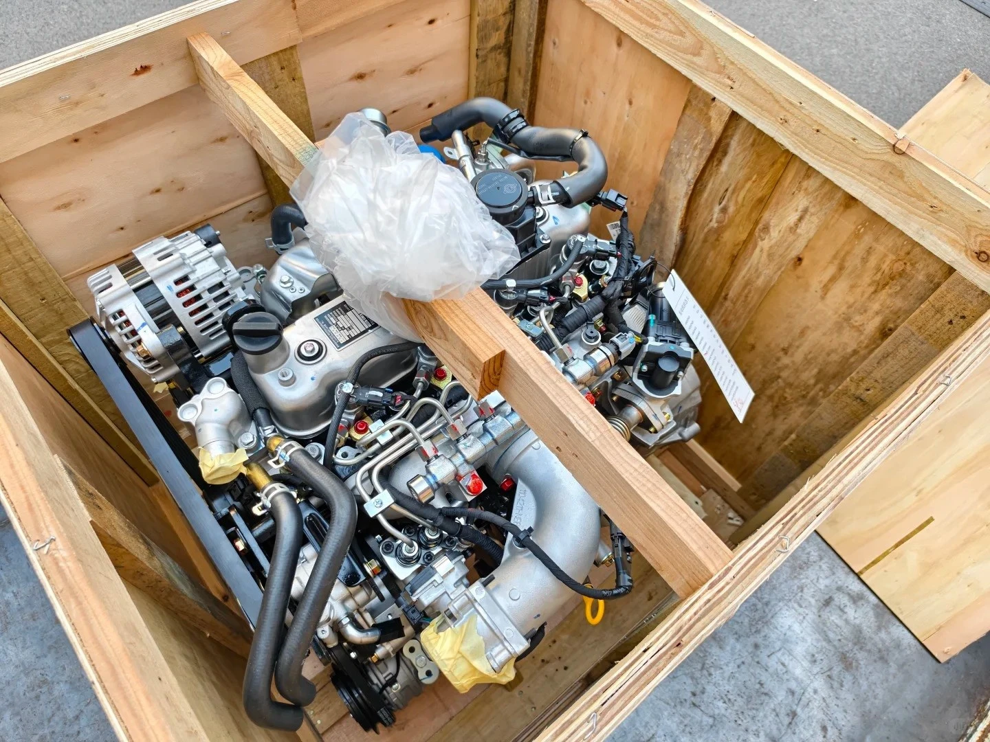 4KB1-TCG60 4KB1-TCC60 Complete Diesel Engine Assembly For ISUZU ELF NKR KV100 100P Trucks