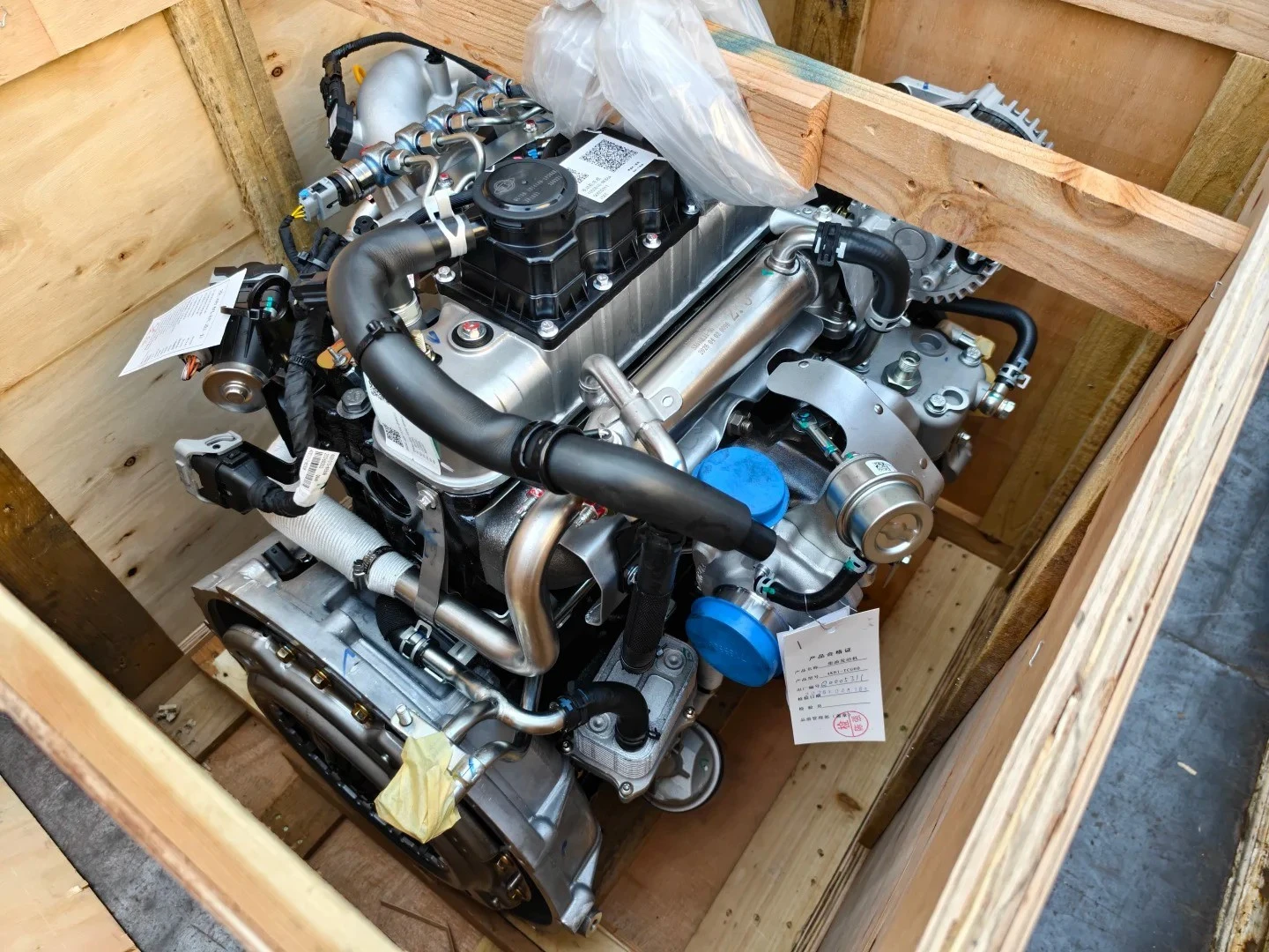4KB1-TCG60 4KB1-TCC60 Complete Diesel Engine Assembly For ISUZU ELF NKR KV100 100P Trucks