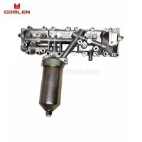 8982743450 Oil Filter Housing And Oil Cooler Assembly 8981336030 For ISUZU NQR NPR With 4JJ1 4JK1 Engine