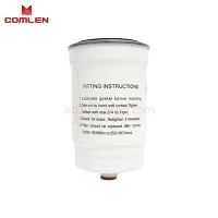 Fine Diesel Fuel Filter CLX-592 For 4KH1CT6H1 Engine, Compatible With Isuzu TFR77G6T+ And T30 Models, OEM 1117011-TP10R And CLQ251-2000