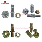 Front And Rare Wheel Nuts & Stud Wheel Bolts For ISUZU NKR NPR NQR 700P 8943834371 8943834361 8-94383437-1 8-94383436-1