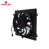 Front Radiator Cooling Fan / Electronic Fan Assembly (Front-Mounted) For 4KH1-TC Engine, Compatible With NKR77/NKR55 Models, OE Code: 1308011-803