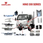 Hot Sale High Quality Chromed Pumper /Headlamp/ Headlight/ Headlight Corner Panel / Headlight Bezel / Front Corner Cover / Cab Corner Trim Facelift Upgrade Body Kits For HINO 300 / Hino 500 / Hino 700 Series